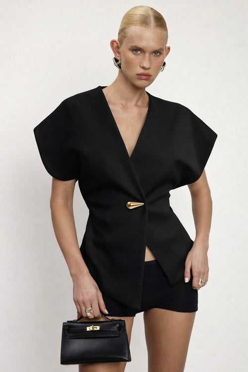Cassie Top Black