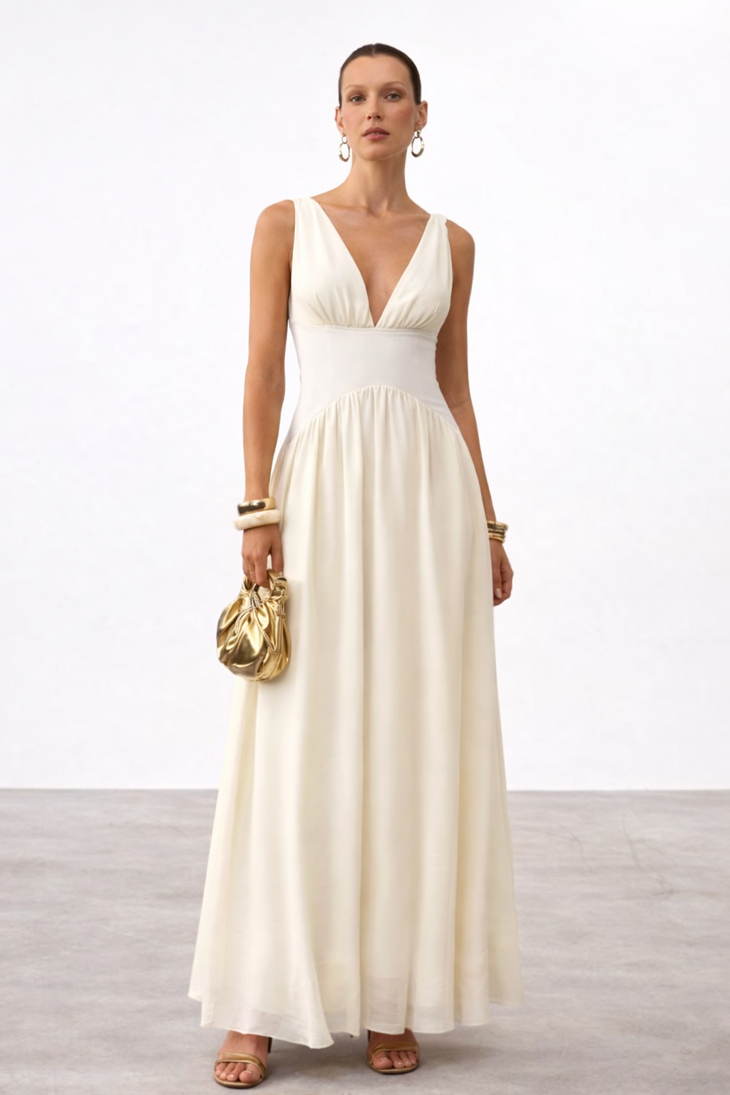 Margot Chiffon Maxi Dress