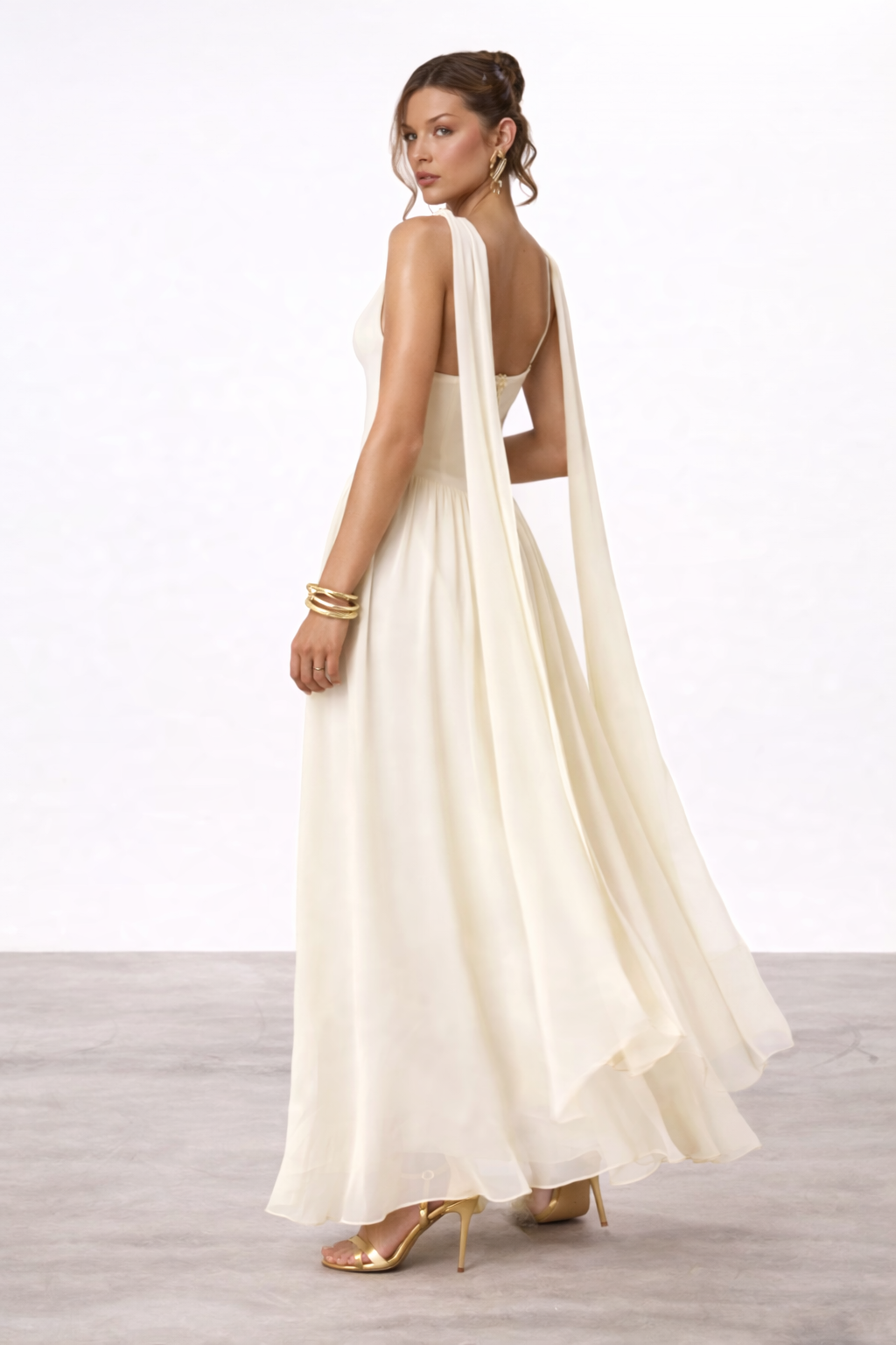 Margot Chiffon Maxi Dress