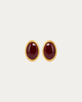 Rachel Earring - Burgundy