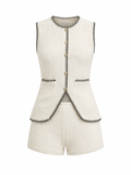 Tammy Knit Vest & Shorts Set