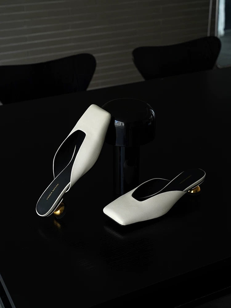 Giana Mules Ivory