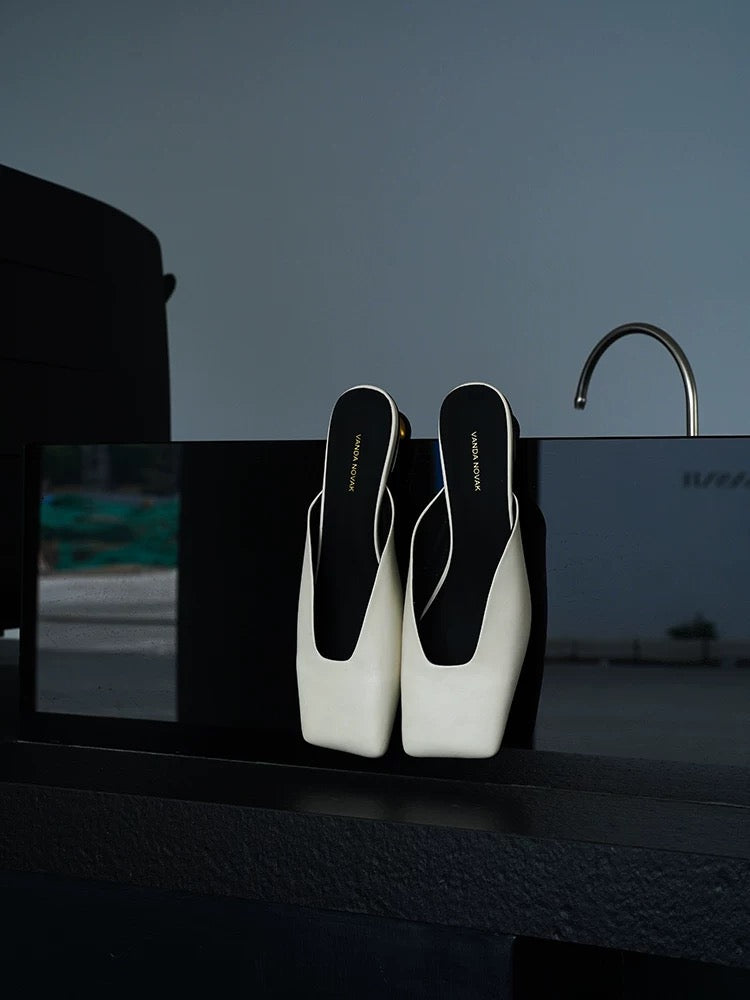 Giana Mules Ivory