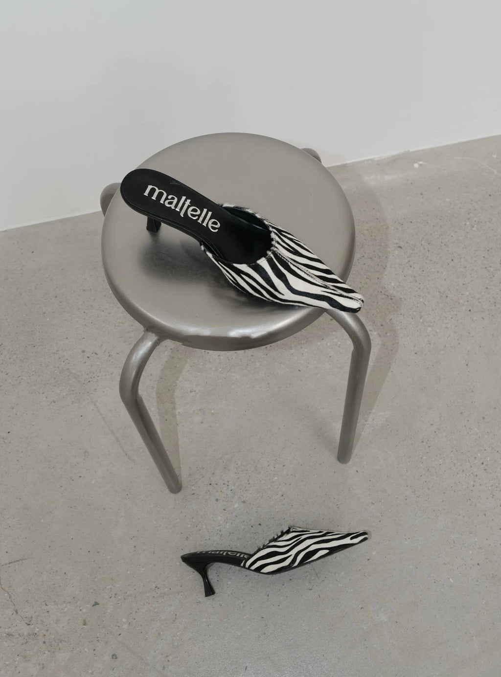 Bianca Mules in Hair Calf