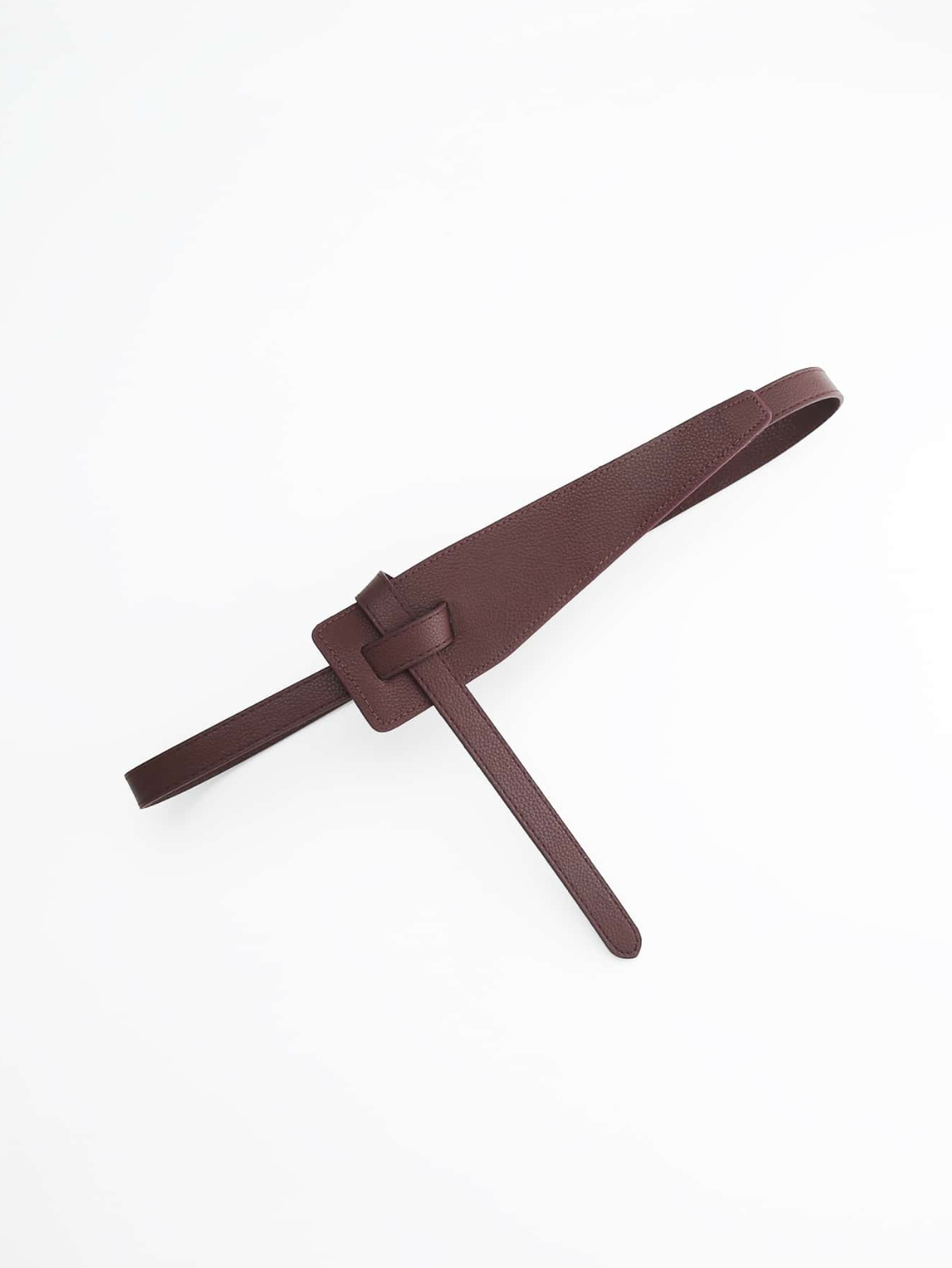 Ari Belt Burgundy