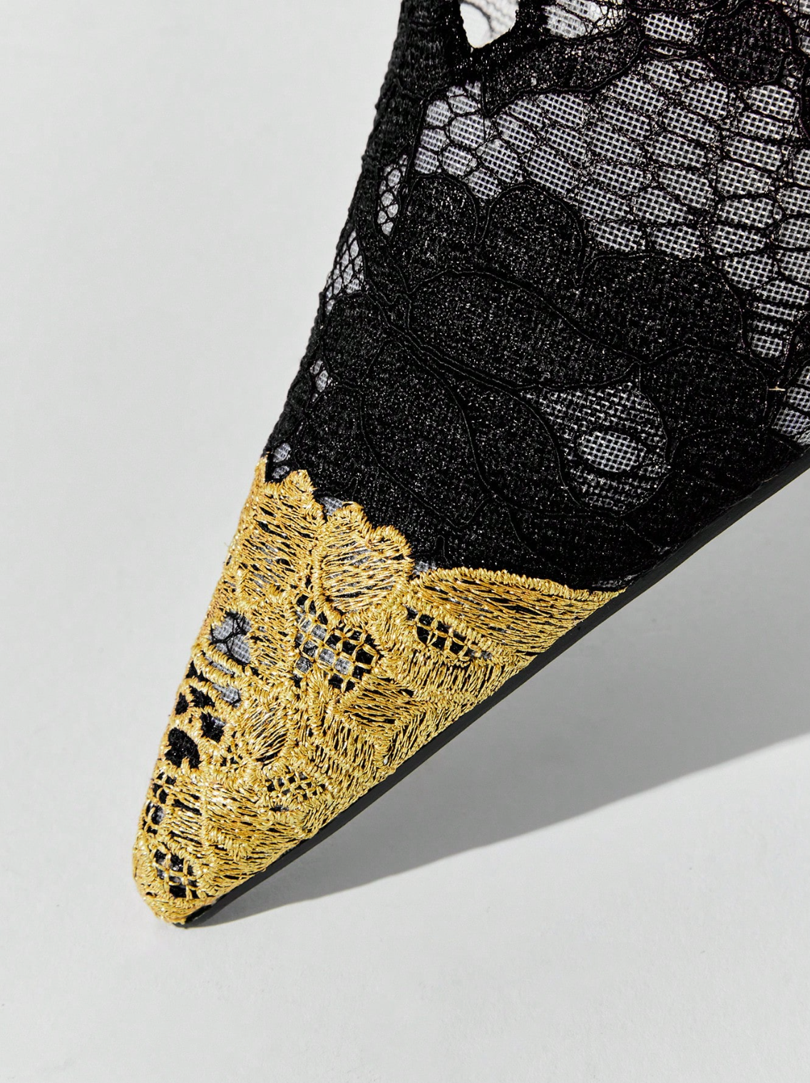 Milano Lace Pumps Black
